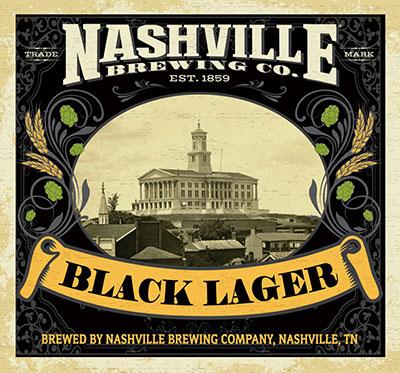 Nashville Brewing Company Black Lager Beer