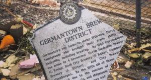 Germantown Brewery District Historical Marker