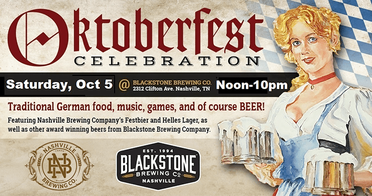 Nashville Oktoberfest Oct. 5