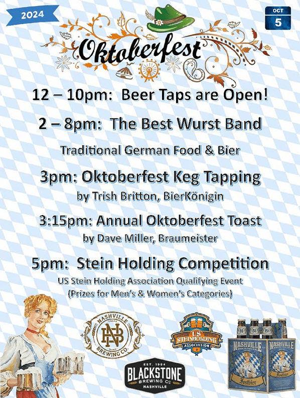 Nashville Oktoberfest | Nashville Brewing Co.